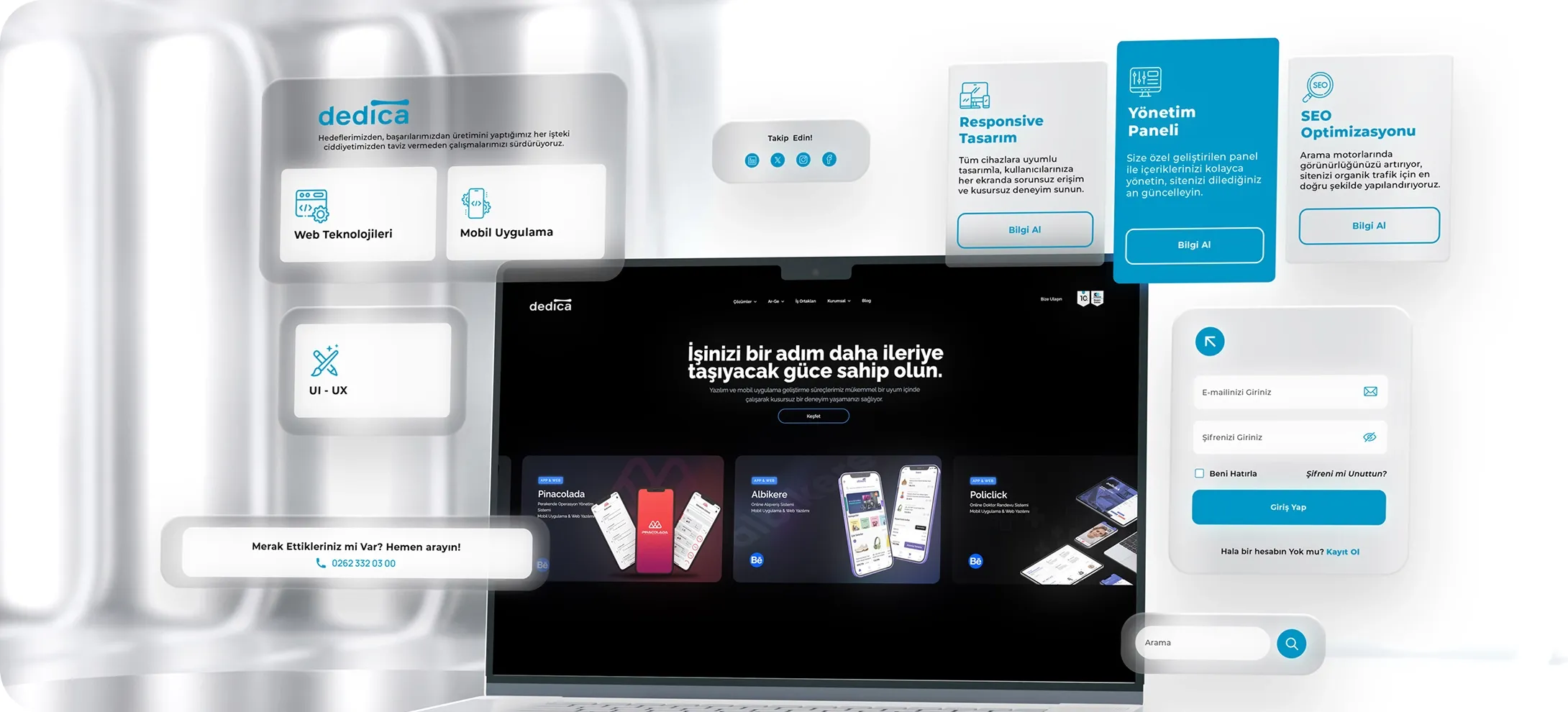 Web Geliştirme Tanıtım Banner Görseli Web Geliştirme Tanıtım Banner Görseli